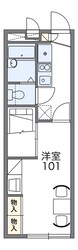 レオパレス伊伝居の物件間取画像